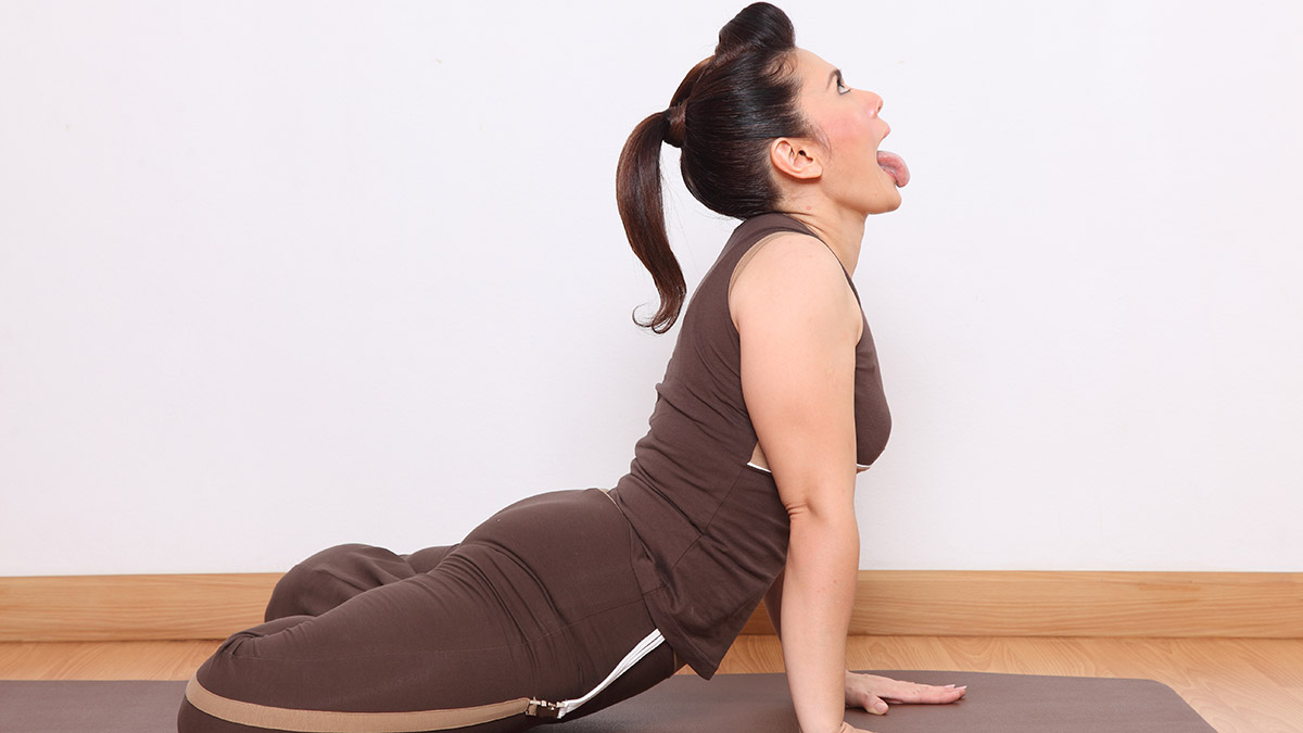 Lion Pose (Simhasana) - Yoga Pose